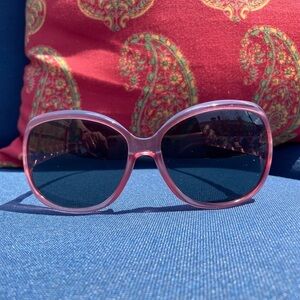 2/$30  Retro Style Oversized Pink‎ Fashion Sunglasses, Pre-Owned